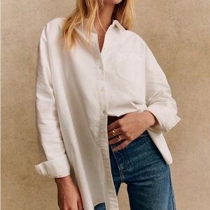 White max shirt sezane